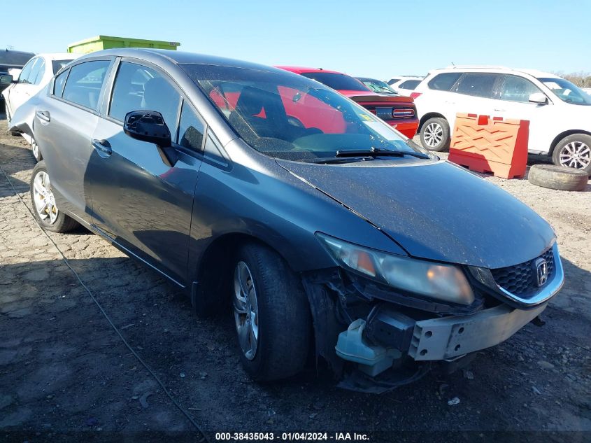 2013 HONDA CIVIC LX - 19XFB2F54DE088485