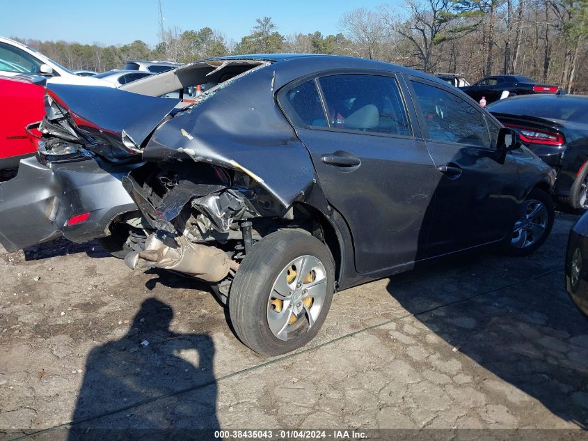 2013 HONDA CIVIC LX - 19XFB2F54DE088485