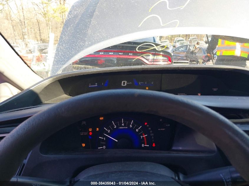 2013 HONDA CIVIC LX - 19XFB2F54DE088485