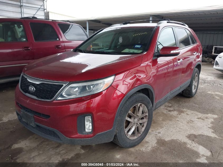 2014 KIA SORENTO LX - 5XYKT4A76EG492490