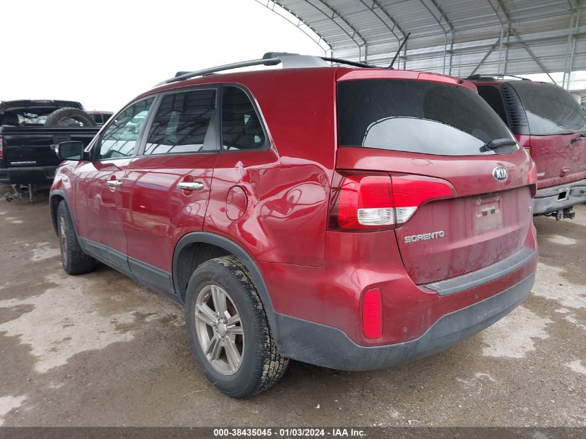 2014 KIA SORENTO LX - 5XYKT4A76EG492490