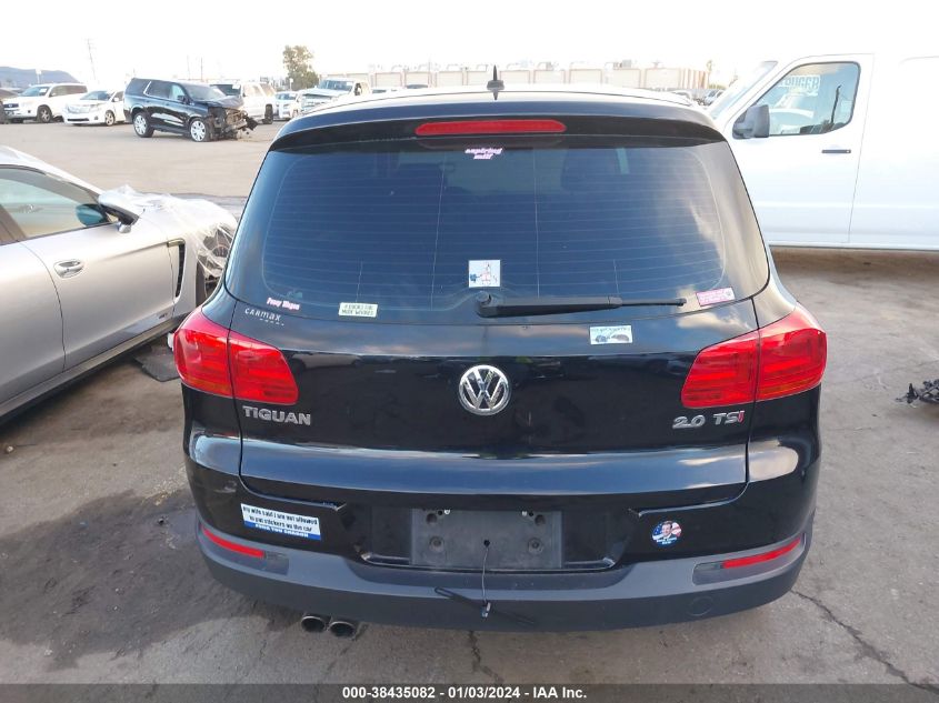 2014 VOLKSWAGEN TIGUAN S - WVGAV3AX0EW625159