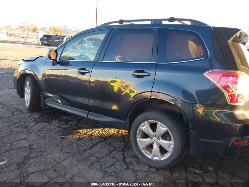 2016 SUBARU FORESTER 2.5I LIMITED - JF2SJAHCXGH436331