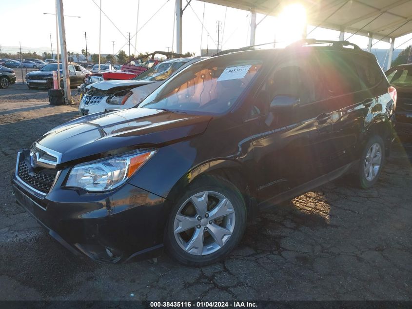 2016 SUBARU FORESTER 2.5I LIMITED - JF2SJAHCXGH436331