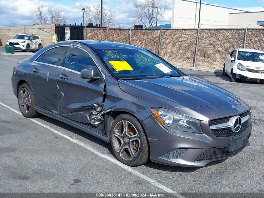 2014 MERCEDES-BENZ CLA 250 - WDDSJ4EB9EN126509
