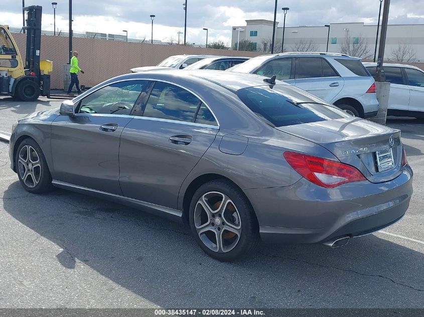 2014 MERCEDES-BENZ CLA 250 - WDDSJ4EB9EN126509