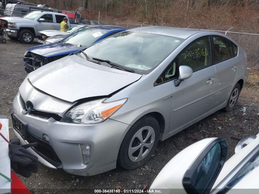 2013 TOYOTA PRIUS - JTDKN3DU7D1674512