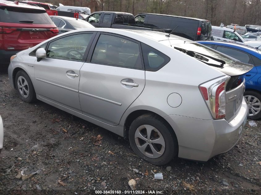 2013 TOYOTA PRIUS - JTDKN3DU7D1674512