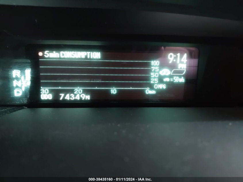 2013 TOYOTA PRIUS - JTDKN3DU7D1674512
