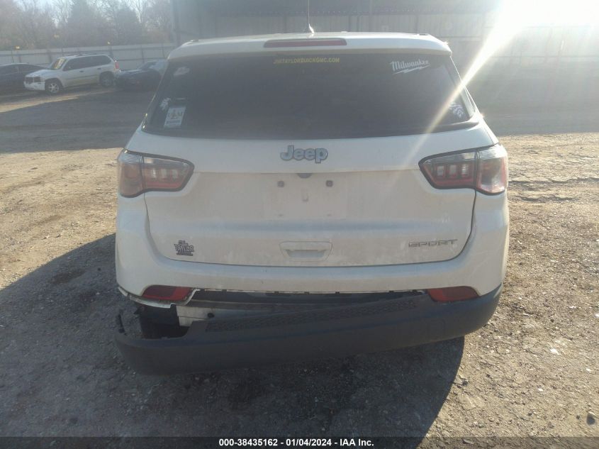 2018 JEEP COMPASS SPORT FWD - 3C4NJCAB7JT107006