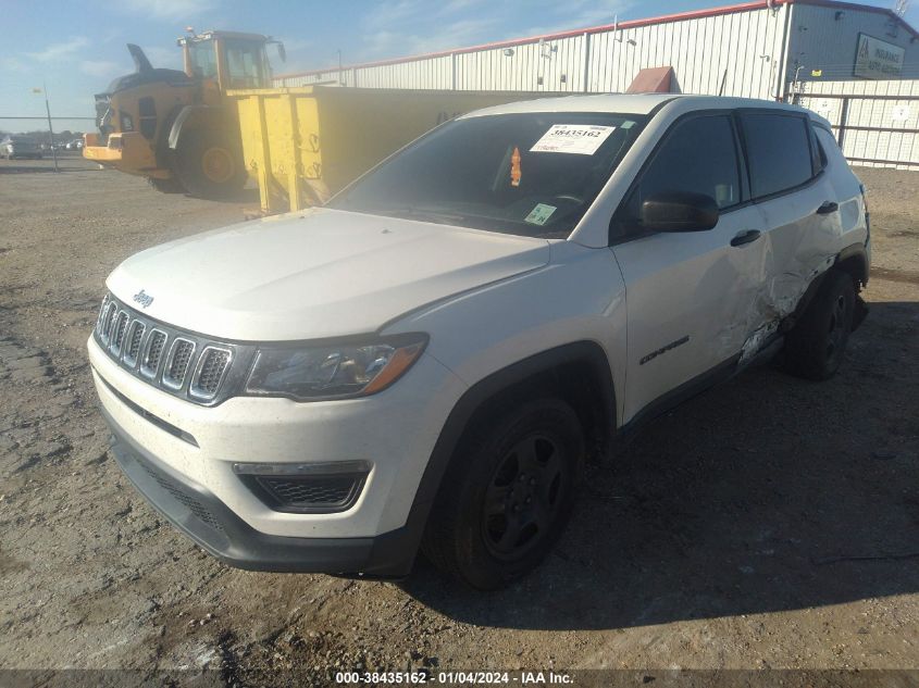 2018 JEEP COMPASS SPORT FWD - 3C4NJCAB7JT107006