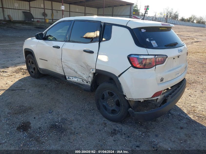 2018 JEEP COMPASS SPORT FWD - 3C4NJCAB7JT107006