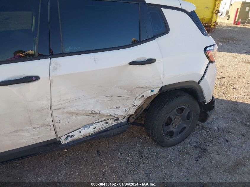 2018 JEEP COMPASS SPORT FWD - 3C4NJCAB7JT107006