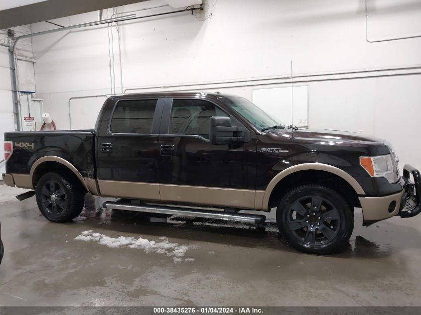 2013 FORD F-150 LARIAT - 1FTFW1EF0DFC84860