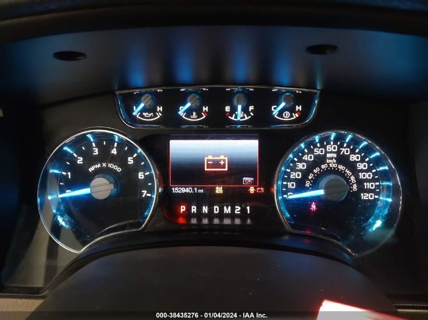 2013 FORD F-150 LARIAT - 1FTFW1EF0DFC84860