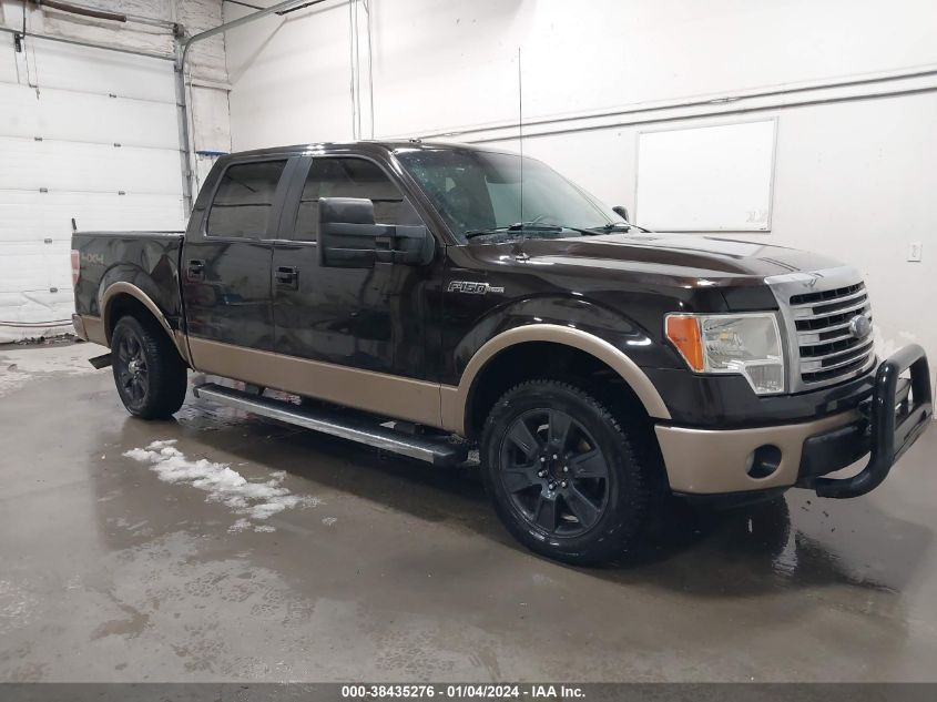 2013 FORD F-150 LARIAT - 1FTFW1EF0DFC84860