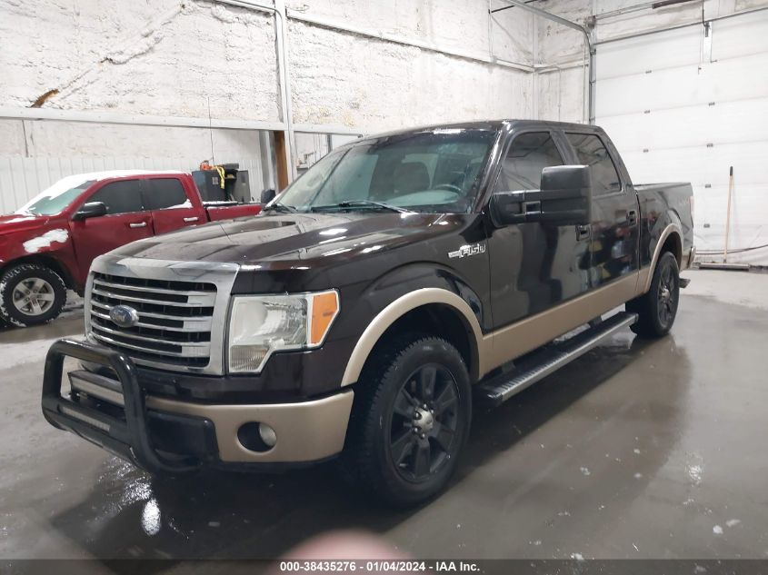 2013 FORD F-150 LARIAT - 1FTFW1EF0DFC84860