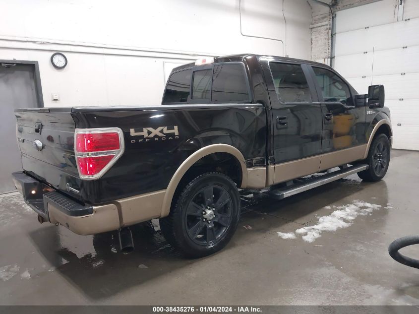 2013 FORD F-150 LARIAT - 1FTFW1EF0DFC84860