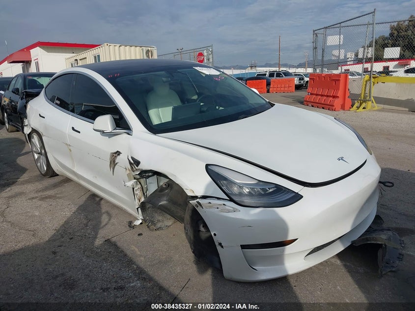 VIN 5YJ3E1EB9LF747424 2020 TESLA MODEL 3