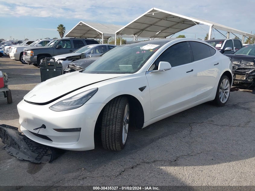VIN 5YJ3E1EB9LF747424 2020 TESLA MODEL 3
