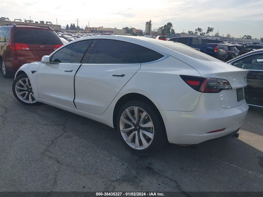VIN 5YJ3E1EB9LF747424 2020 TESLA MODEL 3