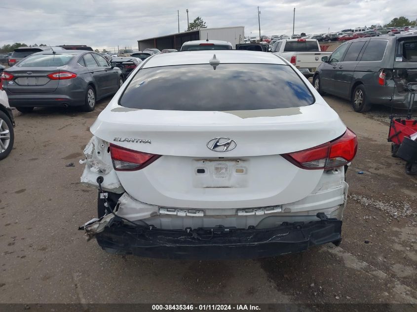 2016 HYUNDAI ELANTRA VALUE EDITION - 5NPDH4AE3GH677701