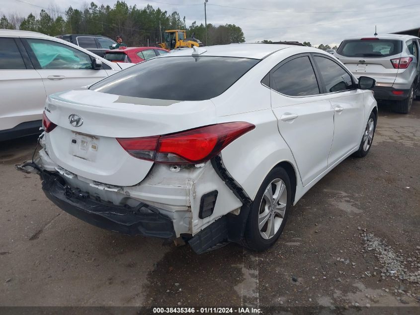 2016 HYUNDAI ELANTRA VALUE EDITION - 5NPDH4AE3GH677701