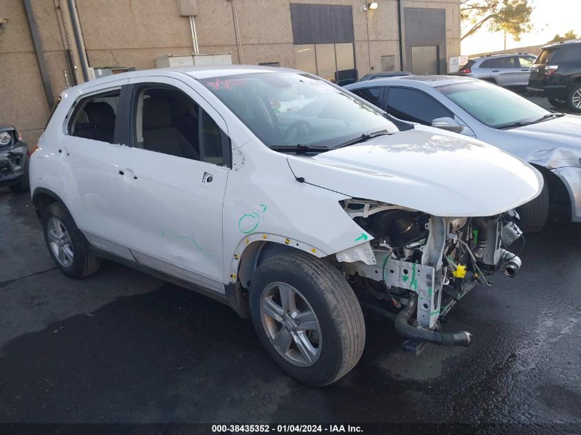 2022 CHEVROLET TRAX FWD LS - KL7CJKSM9NB548870