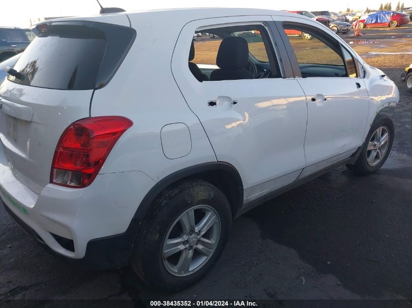 2022 CHEVROLET TRAX FWD LS - KL7CJKSM9NB548870