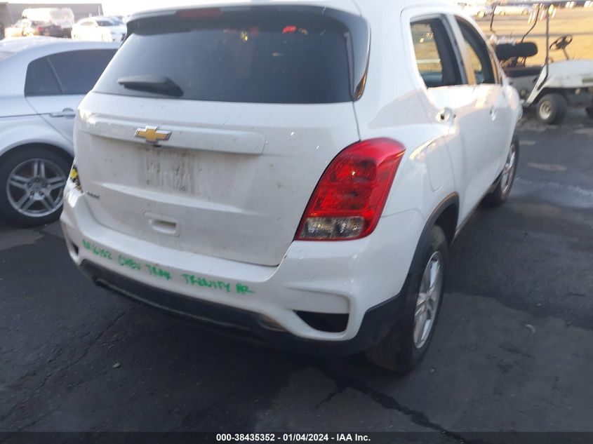 2022 CHEVROLET TRAX FWD LS - KL7CJKSM9NB548870
