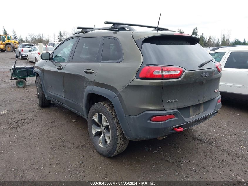 2016 JEEP CHEROKEE TRAILHAWK - 1C4PJMBB9GW105709