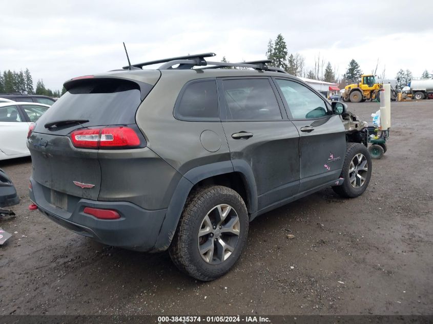 2016 JEEP CHEROKEE TRAILHAWK - 1C4PJMBB9GW105709