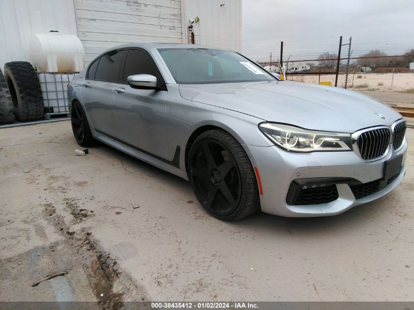 2016 BMW 750I XDRIVE - WBA7F2C52GG418994