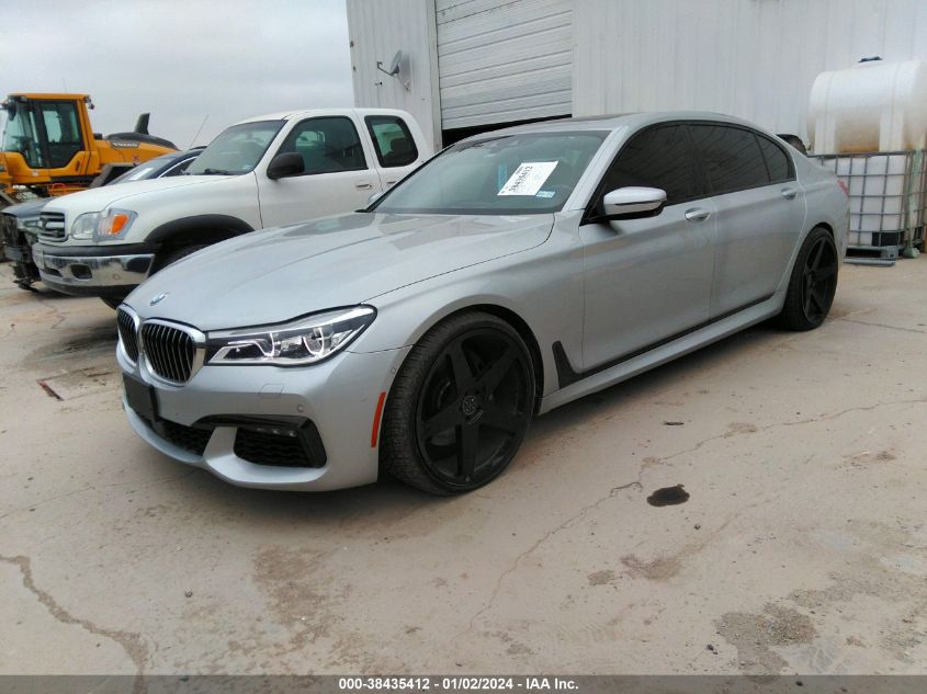 2016 BMW 750I XDRIVE - WBA7F2C52GG418994
