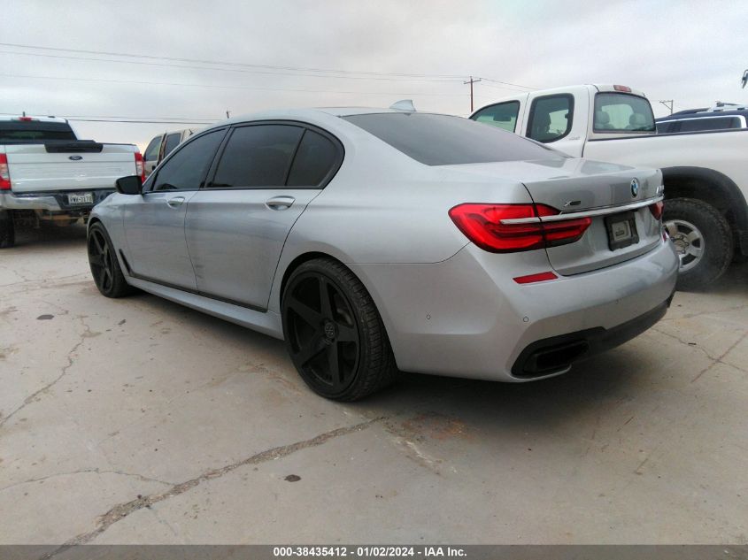 2016 BMW 750I XDRIVE - WBA7F2C52GG418994
