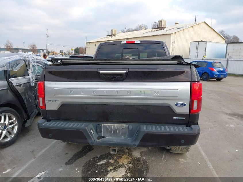 2019 FORD F-150 PLATINUM - 1FTFW1E44KFC86512