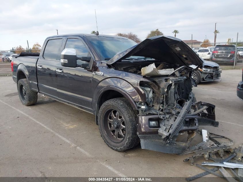 2019 FORD F-150 PLATINUM - 1FTFW1E44KFC86512