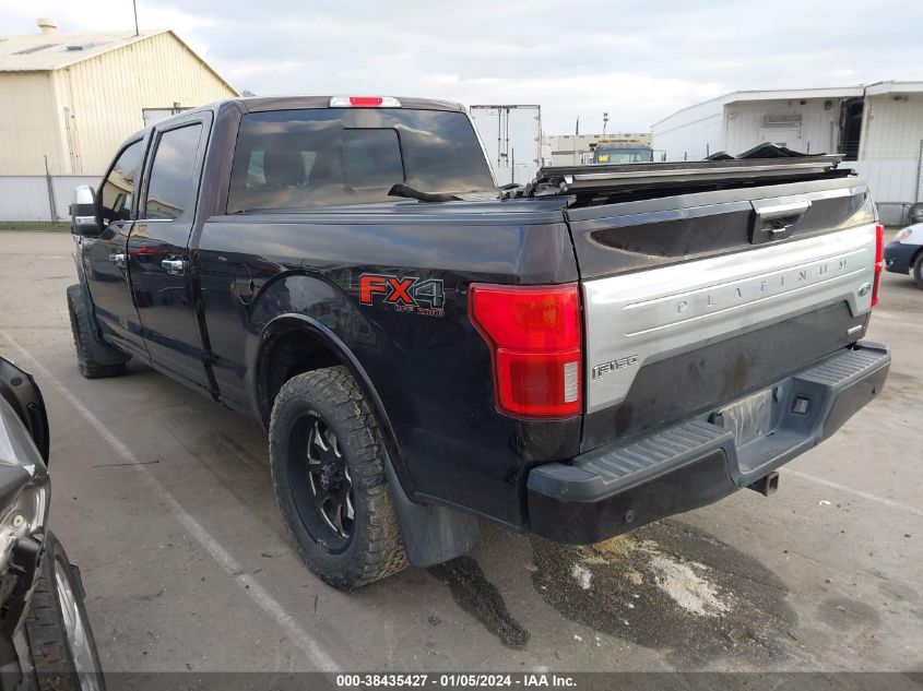 2019 FORD F-150 PLATINUM - 1FTFW1E44KFC86512