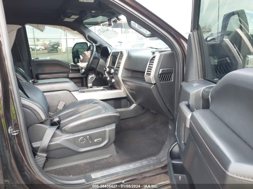 2019 FORD F-150 PLATINUM - 1FTFW1E44KFC86512