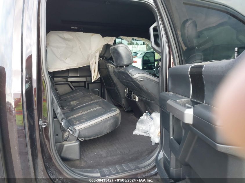 2019 FORD F-150 PLATINUM - 1FTFW1E44KFC86512