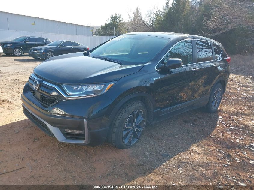 2022 HONDA CR-V HYBRID EX-L - 5J6RT6H88NL042962