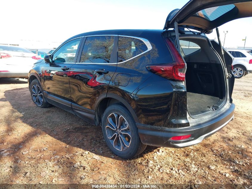 2022 HONDA CR-V HYBRID EX-L - 5J6RT6H88NL042962