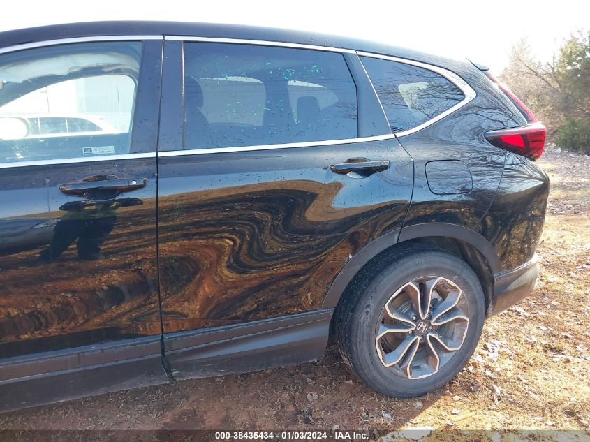 2022 HONDA CR-V HYBRID EX-L - 5J6RT6H88NL042962