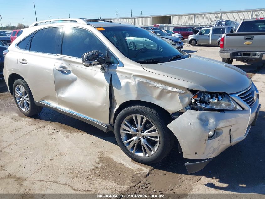 2013 LEXUS RX 350 - 2T2ZK1BA9DC098367