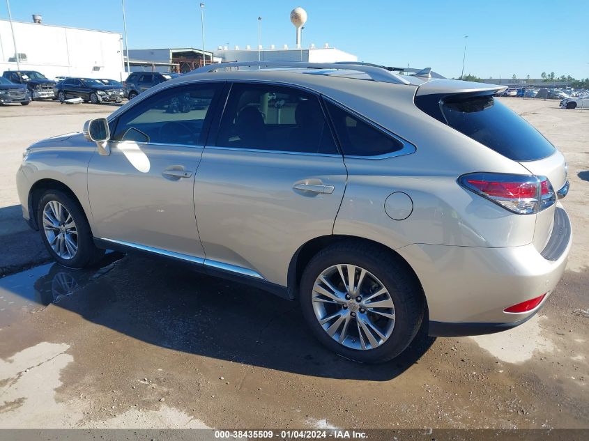 2013 LEXUS RX 350 - 2T2ZK1BA9DC098367