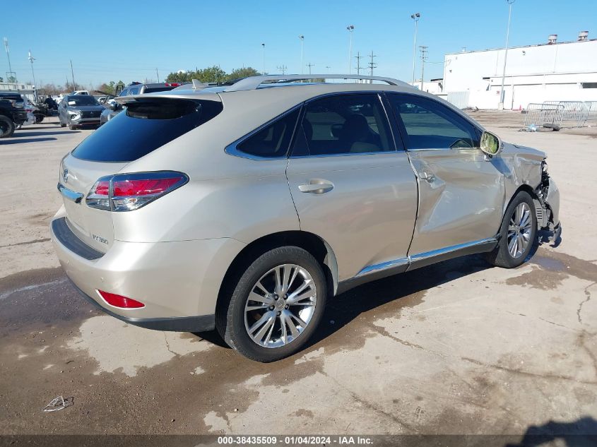 2013 LEXUS RX 350 - 2T2ZK1BA9DC098367