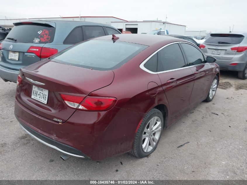2016 CHRYSLER 200 LIMITED - 1C3CCCAB0GN115852