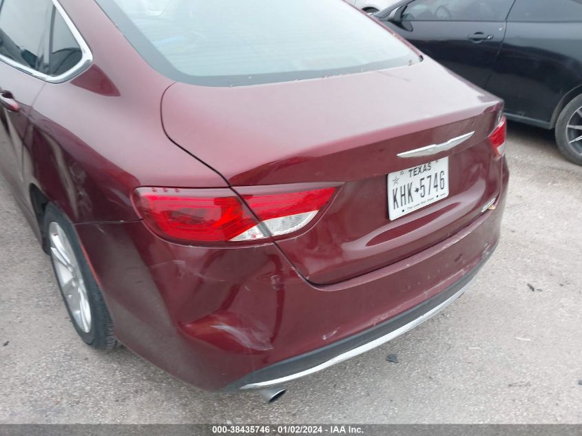 2016 CHRYSLER 200 LIMITED - 1C3CCCAB0GN115852