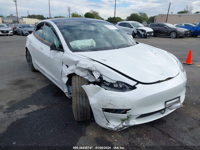 2023 TESLA MODEL 3 REAR-WHEEL DRIVE - 5YJ3E1EA6PF490851