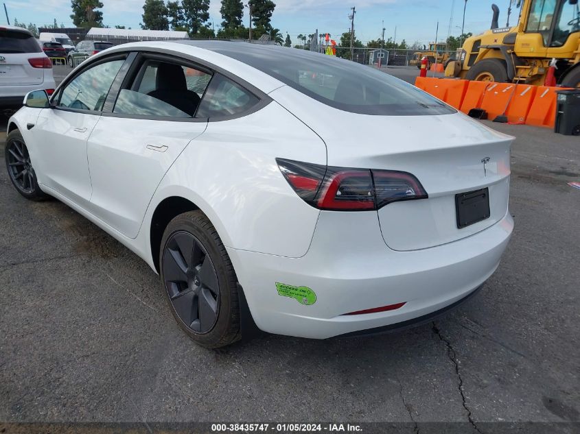 2023 TESLA MODEL 3 REAR-WHEEL DRIVE - 5YJ3E1EA6PF490851